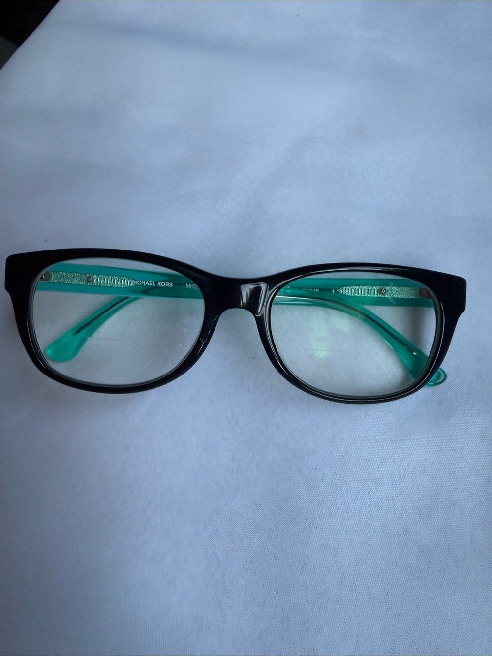 Michael Kors MK282 001 Eyeglasses Frames Black Aqua 51-18-135 Rx